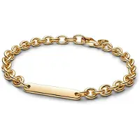 Pandora 569523C00-20 - Gravurarmband - Gelbgold verg. Gliederarmband - 20 cm