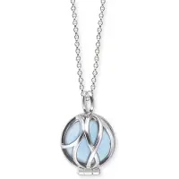Engelsrufer Collier Powerful Stone Blauer Achat