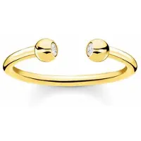 Thomas Sabo - TR2319-414-14-60 - Ring Gr. 60 - Silber - Gelbgold - Zirkonia - Klar