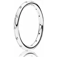 Pandora 190945CZ-56 - Tröpfchen - Ring - Zirkonia klar - Gr. 56