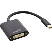 InLine Mini DisplayPort zu DVI Adapter Aluminium