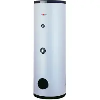 Wolf Heiztechnik Wolf Se-2 Standspeicher 2444171 200 l, silber, Stahl, doppelt emailliert