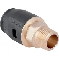 Geberit GE PushFit Übergang mit AG Rg d25-R3/4