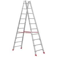 Euroline Premium 305 Sprossenstehleiter 2x4 Sprossen