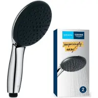 GROHE Vitalio Start 110 QuickFix Handbrause, intelligente Strahlumstellung, 2 Strahlarten, chrom