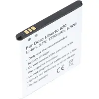 AccuCell Akku passend für den Doro Liberto 820 Akku DBJ-1900A