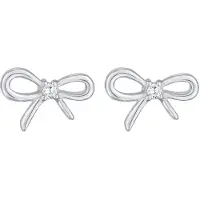 Elli Ohrringe 925 Sterling Silber Schleife in Silber | Gr.: onesize