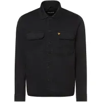 Lyle & Scott Garment Dyed Überhemd Blau M Mann Blau M