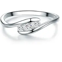 Tresor Ring Sterling Silber Topas in silber | Gr.: 58