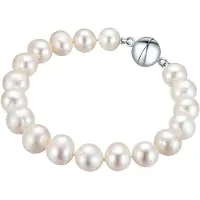 Valero Pearls Damen Sterling Silber Süßwasser-Zuchtperle Silber - 32972