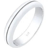 Elli Ring Bandring Trauring Basic Hochzeit Paar 925 Silber Elli Premium Silber
