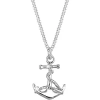 Elli Halskette Anker Symbol Maritim Meer 925 Sterling Silber Elli Silber
