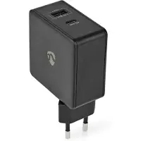 Nedis Wcpd45w100bk Usb-a-und Usb-c-wandladegerät