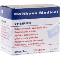 Holthaus Medical Wundverband steril Ypsipor 5x7,2 cm 50 St Verband