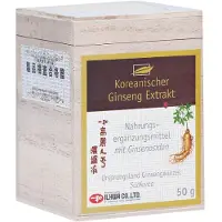 Allcura Koreanischer Ginseng Extrakt Pulver, 50 g Pulver