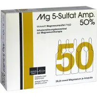Mg 5 Sulfat Amp. 50% Infusionslösungskonzentrat St