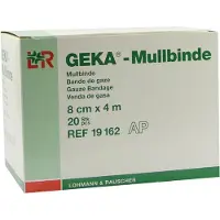 GEKA Mullbinden 8 cmx4 m 20 St Binden
