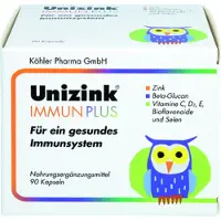 Unizink Immun Plus Kapseln 1x90 St