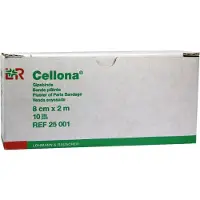 Cellona Gipsbinden 8 cmx2 m 2x5 St Binden