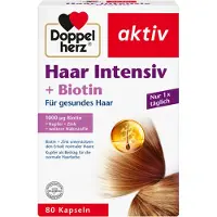 Queisser Pharma GmbH & Co. KG DOPPELHERZ Haar Intensiv+Biotin Kapseln