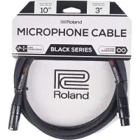 Roland Black Series Mikrofonkabel 10ft/3m