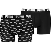 Puma Herren Unterhose EVERYDAY AOP PRINT BOXER 2P