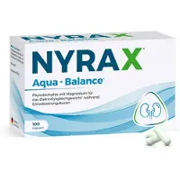 Heilpflanzenwohl GmbH Nyrax Aqua Balance während Entwässerungs-Kuren