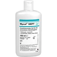 Myxal SEPT GEL Händedesinfektion 13743001 , 1 Karton = 12 x 100 ml - Flaschen