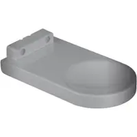 JM Metzger Tropfschale für Armhebelspender Universal 80018-S , Farbe: silber, für HS1500-S