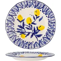 Bloomingville Maxima Teller Ø27cm blau 6er Set