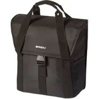 Basil | Fahrradtasche Go-single | 18 Liter, Schwarz, 33 X 17 X 41 Cm