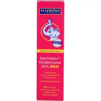 ALLERGIKA Pharma GmbH Dermifant Kindercreme 20% MED lindert Rötung, Juckreiz, Schuppung und Hauttrockenheit bei trockenen Ekzemen, 100 ml Creme