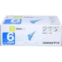 EvivaMed Handelsgesellschaft mbH Mylife Clickfine Pen-nadeln 6 mm 31 G Diamond Tip