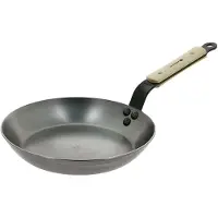 De Buyer 5710.24, Rund, Allzweckpfanne, Satinierter Stahl, Frankreich, 24 cm, 437 mm