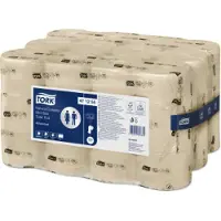 Tork Toilettenpapier Coreless Mid-Size 471255, 2-lagig, T7-kompatibel, 36 Rollen á 900 Blatt, 100 % Recyclingpapier, naturfarben