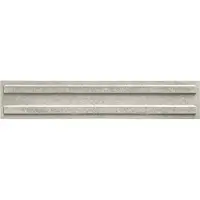 Beckers Betonzaun Standard Sockelplatte 200x38,5x3,5 cm grau