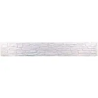 Beckers Betonzaun Klassik Motiv Montana 184x26x4,8 cm grau Steinoptik