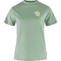 Fjällräven - Women's Fox Boxy Logo Tee - T-Shirt Gr M grün/türkis
