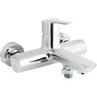 Deante Wall-mounted bathtub mixer with 1 handle