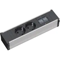 Bachmann CONI 2x Schutzkontakt 2x CAT6 GST18