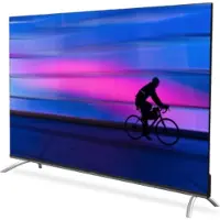 Strong SRT50UD7553, 127 cm (50"), 3840 x 2160 Pixel, 4K Ultra HD, Smart-TV, WLAN, Grau, Silber
