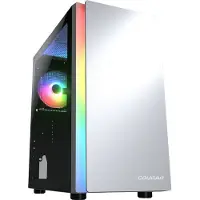 Cougar Purity RGB Mini Tower PC Gehäuse Weiß micro ATX Mini-ITX Beleuchtung Seitenfenster