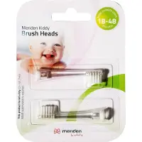 Meriden Ersatzbürsten Kiddy für Baby Kinder Elektrische Aufsteckbürsten 2 Stück 18-48 Monate