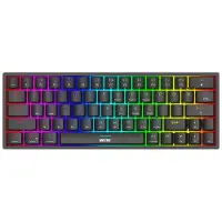 MARVO SHOGO 63 Tastatur verkabelt (USB) US, schwarz mechanische