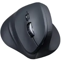 Office Kabellose Maus, Powerton SHARK, schwarz, optisch, 1600DPI
