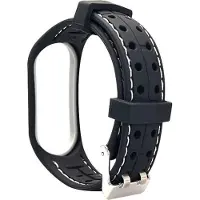 Beline pasek Smart Mi Band 3/4 czarno-biały black/white