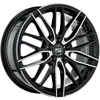 MSW Alufelge 72 8X18 5X112 Et 50 Gloss Black Full Polished