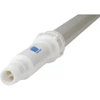 Vikan Hygiene 2973-5 Teleskopstiel 162-278cm, Wasserdurchlass, weiß, ø32mm