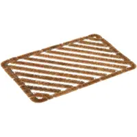 Astra Schmutzfangmatte Coco Brush Standard, 40 x 60cm, braun, antibakteriell