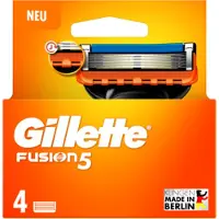 Gillette Fusion 5 Rasierer mit 4 Ersatzklingen - Präzise und langanhaltende Rasurqualität